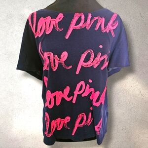 PINK Short sleeve tee